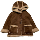 MANUEL RITZ cappottino tinta unita con cappuccio Marrone per Neonato MR2750X MARRONE MANUEL RITZ 
