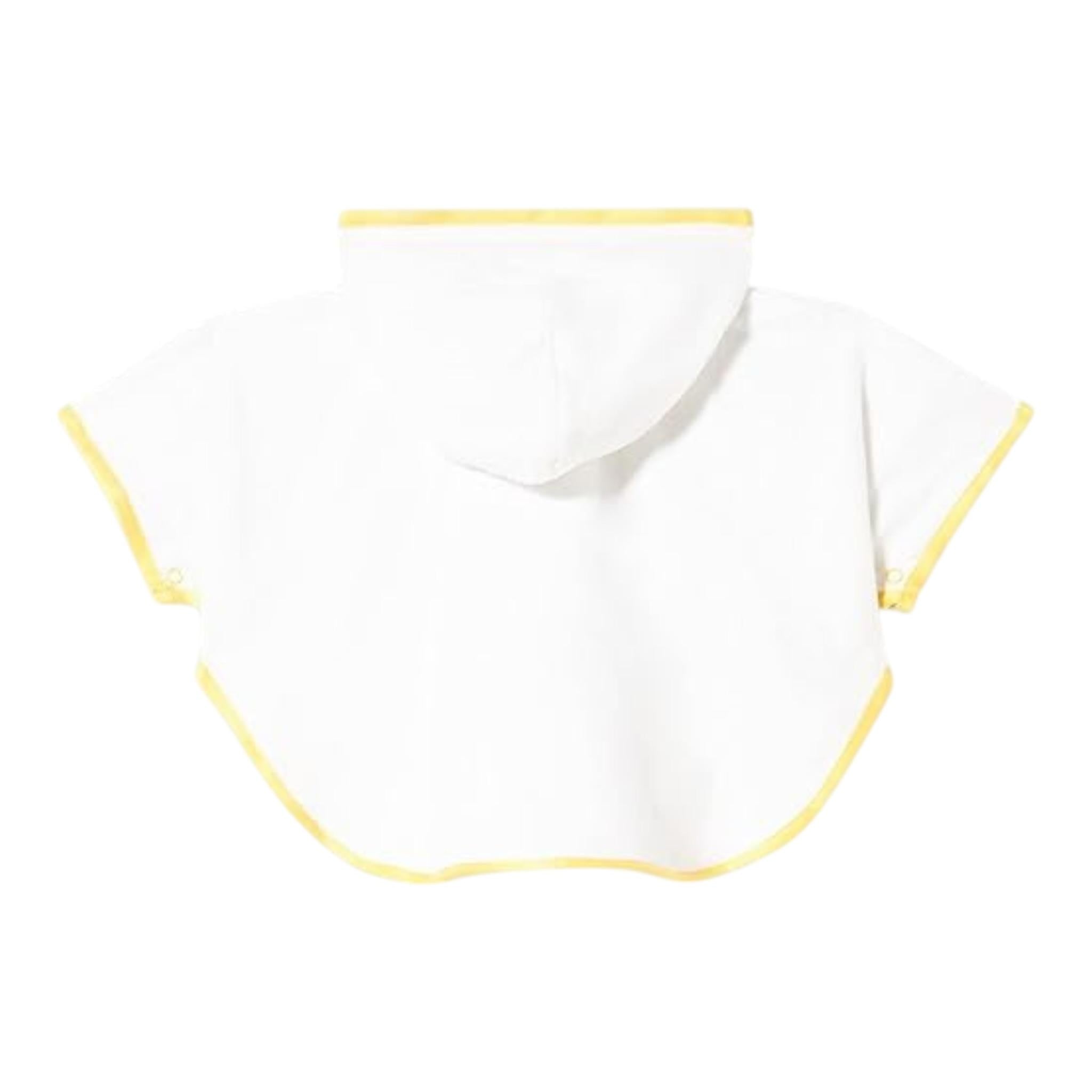 Chicco Accappatoio Tinta Unita con Stampa per Neonato CHIU BIANCO CHICCO 