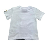 Iceberg T-Shirt Girocollo Tinta Unita con Stampe In Contrasto per Neonato TSICE5102BNX BIANCO ICEBERG 