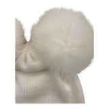 BABY LORD cappello tinta unita con pon pon Panna per Bambina 616 PANNA BABY LORD 