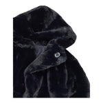 MAGIL pelliccia tinta unita con cappuccio Nero per Bambina GN23106 NERO MAGIL 