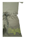 Refrigiwear Completo 2 Pezzi T-Shirt - Bermuda Bicolore per Bambino R1102W25JXX VERDE REFRIGIWEAR 