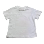 Cesare Paciotti T-Shirt Girocollo Tinta Unita con Stampa per Neonato TSP5165B BIANCO CESARE PACIOTTI 