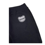 MOSCHINO pantalone tuta tinta unita con logo Nero per Bambino HUP085L NERO MOSCHINO 