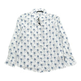 Daniele Alessandrini Camicia Manica Lunga tinta unitacon Palme Bianco per Bambino 1295C0899X BIANCO DANIELE ALESSANDRINI 