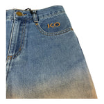 Pinko Jeasn Bicolore con 5 Tasche per Bambina KFPA011 BLU PINKO 