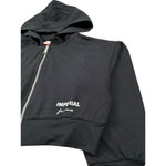 Imperial Felpa con Zip E Cappuccio Tinta Unita per Bambina LK08042G75 NERO IMPERIAL 