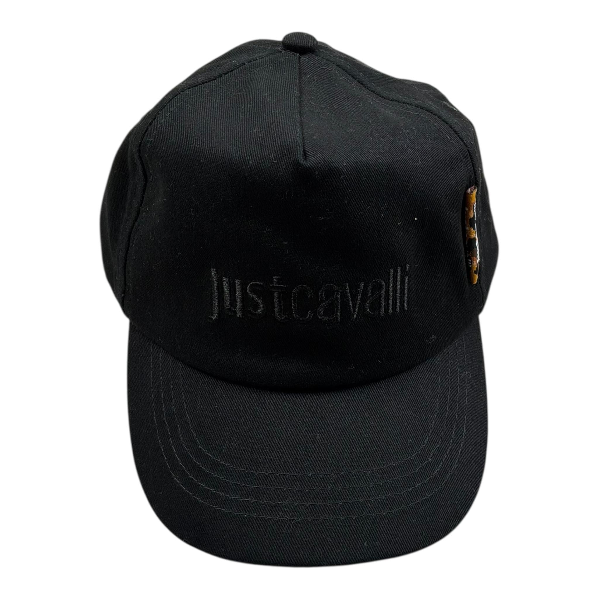 Just Cavalli Cappello Berretto Tinta Unita con Logo per Bambino JGP26023BT NERO JUST CAVALLI 