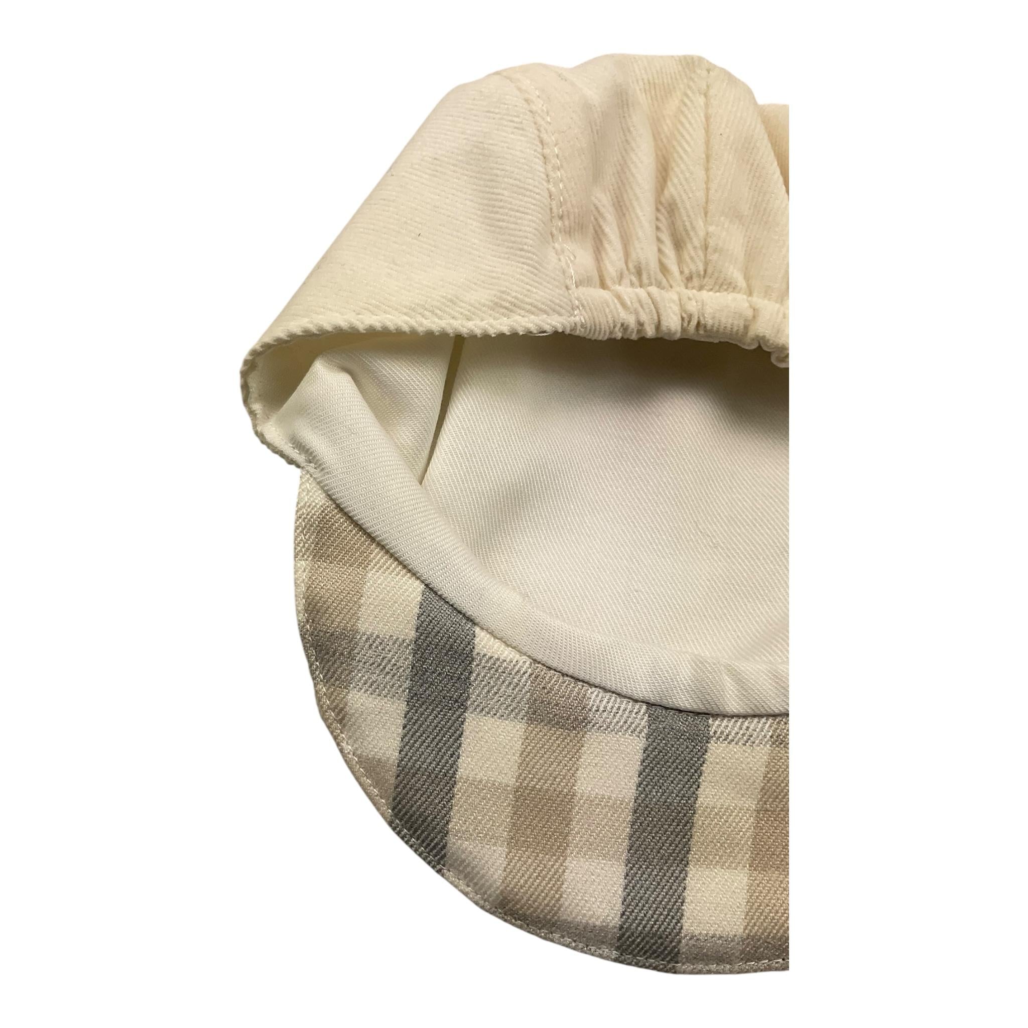 MARLU' cappello modelllo coppola tinta unita Panna per Neonato IK207CO PANNA MARLU' 