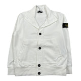 Stone Island Felpa con Bottoni Tinta Unita per Bambina K1S166100002 PANNA STONE ISLAND 