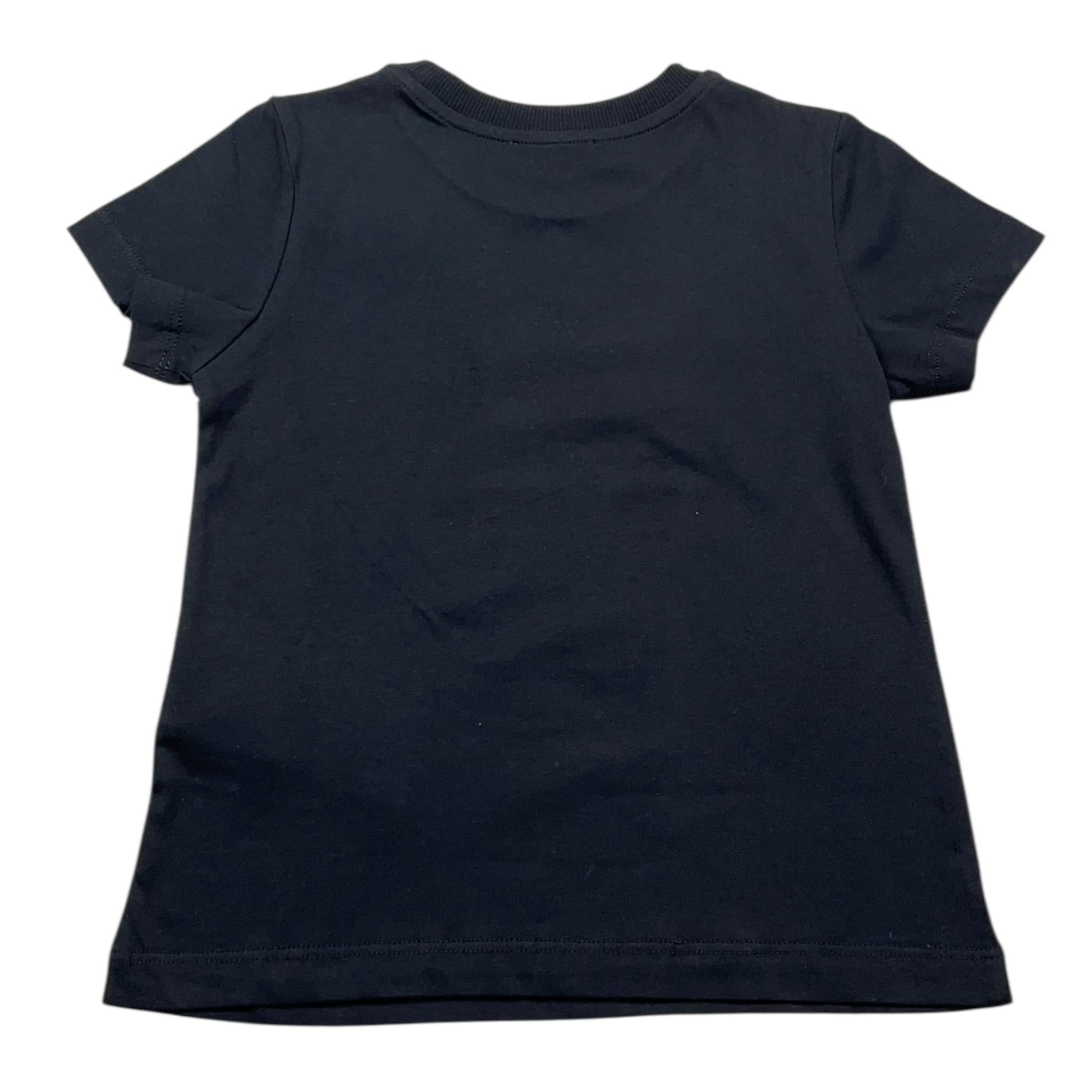 Moschino T-Shirt Girocollo Tinta Unita con Orso per Bambino H9M04K NERO MOSCHINO 