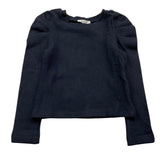 PICCOLA LUDO maglia girocollo tinta unita Blu per Bambina BS8WB066 BLU PICCOLA LUDO 