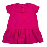 John Richmond Abito Mezza Manica Tinta Unita con Logo per Neonata RIP26034VE FUXIA JOHN RICHMOND 