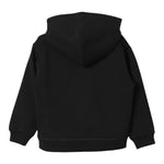 DSQUARED2 felpa tinta unita con cappuccio e stampa Nero per Bambina DQ2581 NERO DSQUARED2 
