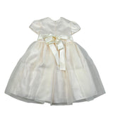 Childrenfashionatelier Abito Cerimonia Tinta Unita Mezza Manica per Bambina 2100 ROSA CHILDRENFASHIONATELIER 