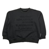 JOHN RICHMOND felpa chiusa girocollo tinta unita Nero per Bambino RBA25023FE NERO JOHN RICHMOND 