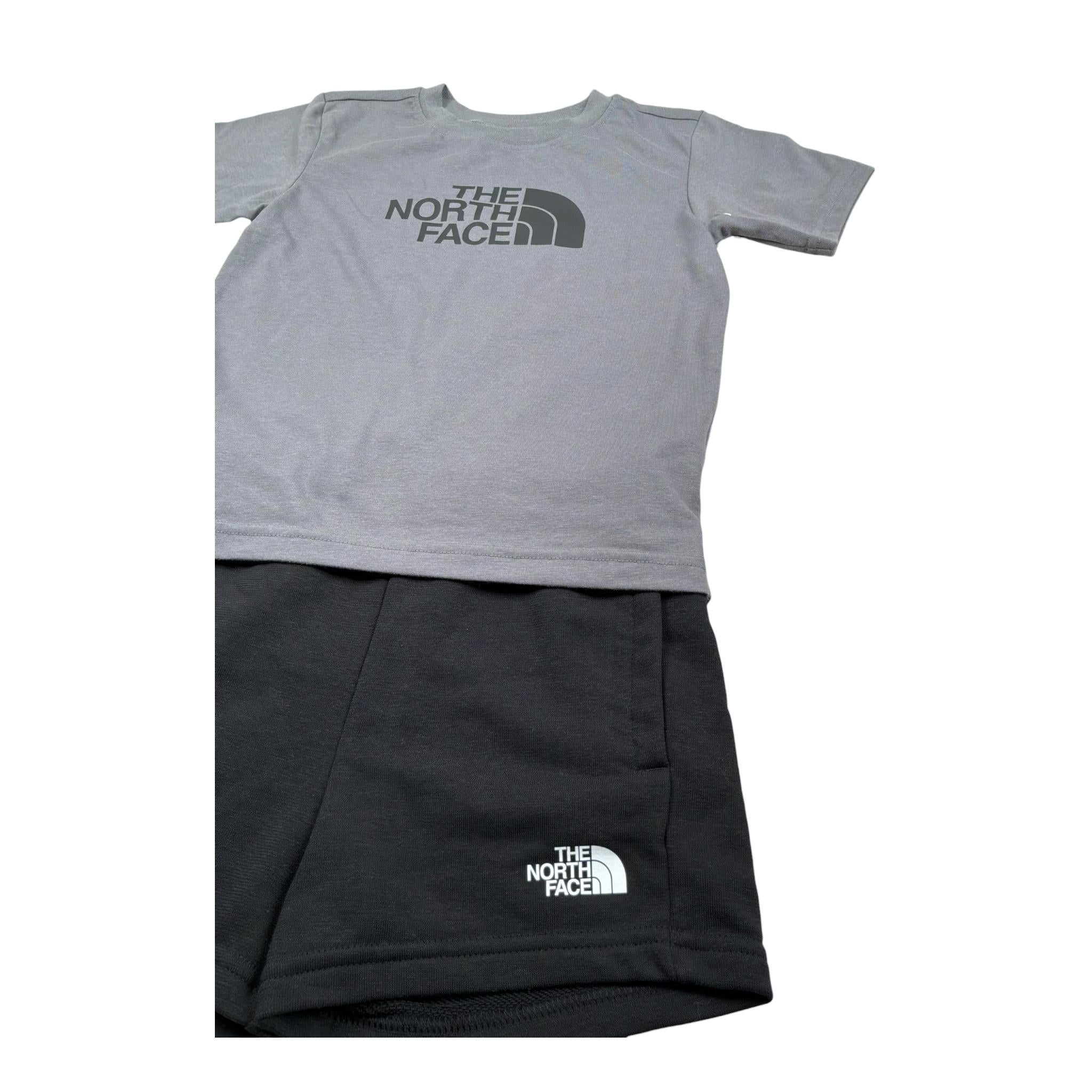 The North Face Completo 2 Pezzi T-Shirt-Bermuda  per Bambino NF0A8ANURPI GRIGIO THE NORTH FACE 