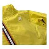 K-Way Giubbino Tinta Unita con Zip E Cappuccio per Bambino K41335W GIALLO K-WAY 