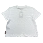Just Cavalli T-Shirt Girocollo Tinta Unia con Brillantini per Bambina JGP26076TS BIANCO JUST CAVALLI 