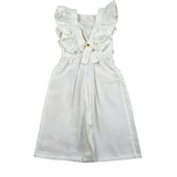 Twinset Tuta Tinta Giromanica Tinta Unita per Bambina 251GJ2405X BIANCO TWINSET 