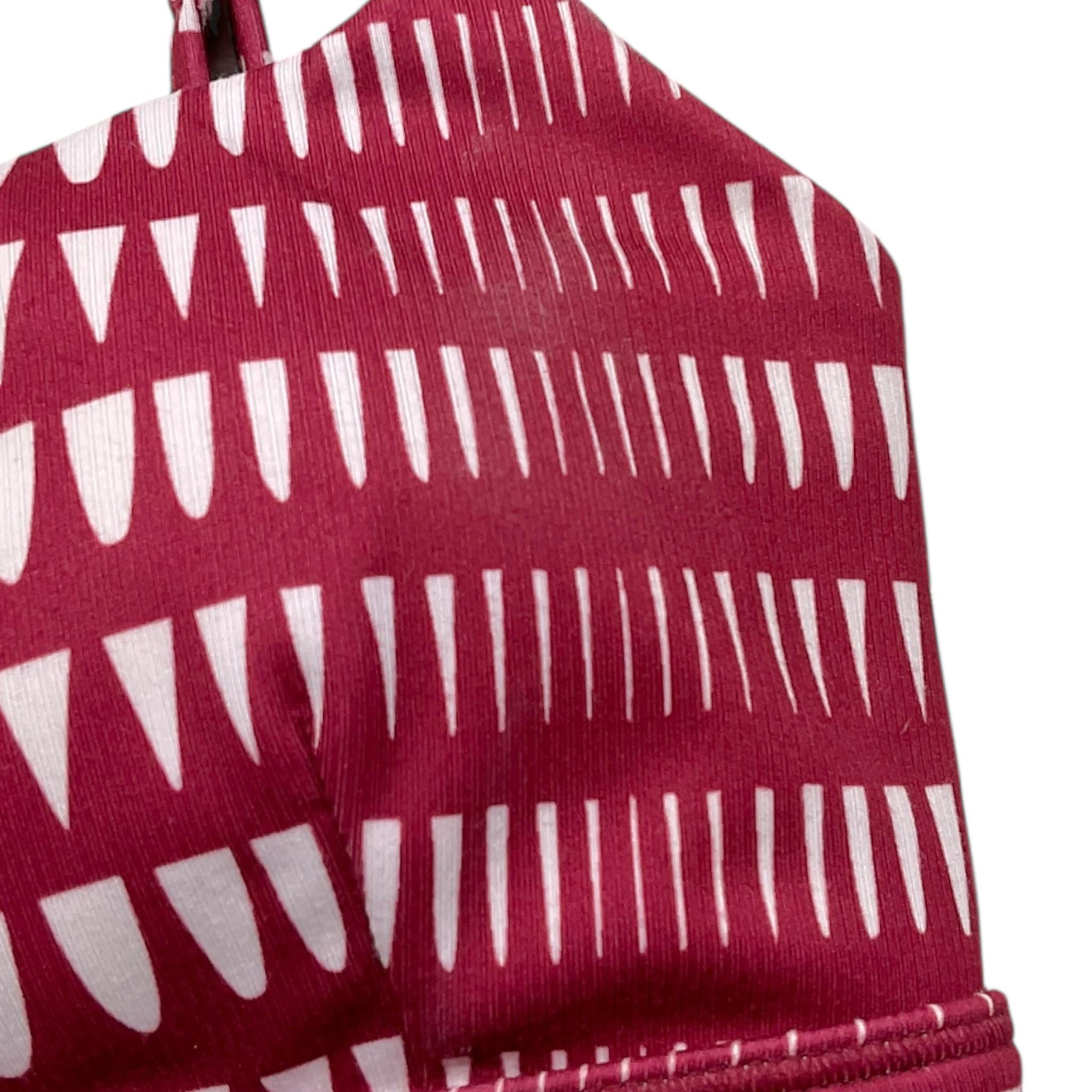 Puma Top Tinta Unita con Fantasia per Bambina 525011 BORDEAUX PUMA 