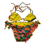 Island Coco Costume 2 Pezzi Triangolo-Mutandina per Bambina ICJ873 MULTICOLOR ISLAND COCO 