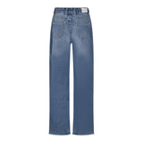 Marc Ellis Jeans Tinta Unita Modello A Palazzo per Bambina JMJPT01183 BLU MARC ELLIS 