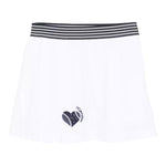 Monnalisa Short Modello Gonna Tinta Unita con Stampa per Bambina 19E700 BIANCO MONNALISA 