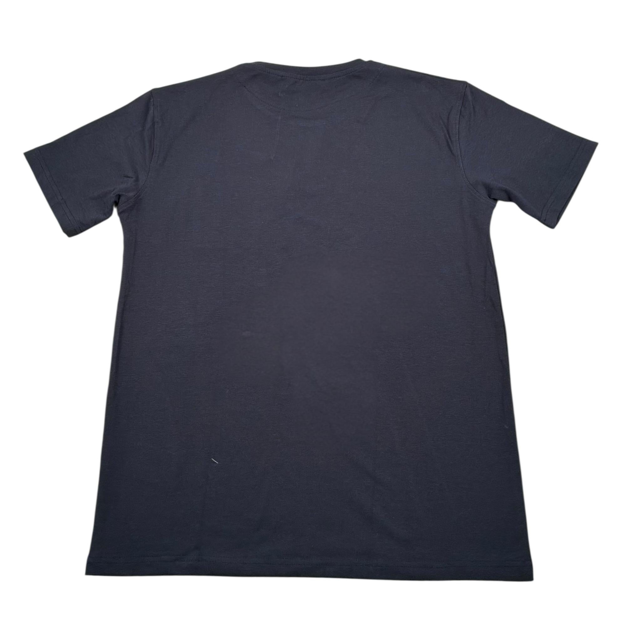 Siviglia T-Shirt Girocollo Tinta Unita con Taschino per Bambino SVJTS17210 BLU SIVIGLIA 