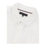 Tommy Hilfiger Camicia Manica Lunga Tinta Unita per Bambino KB0KB09550 BIANCO TOMMY HILFIGER 