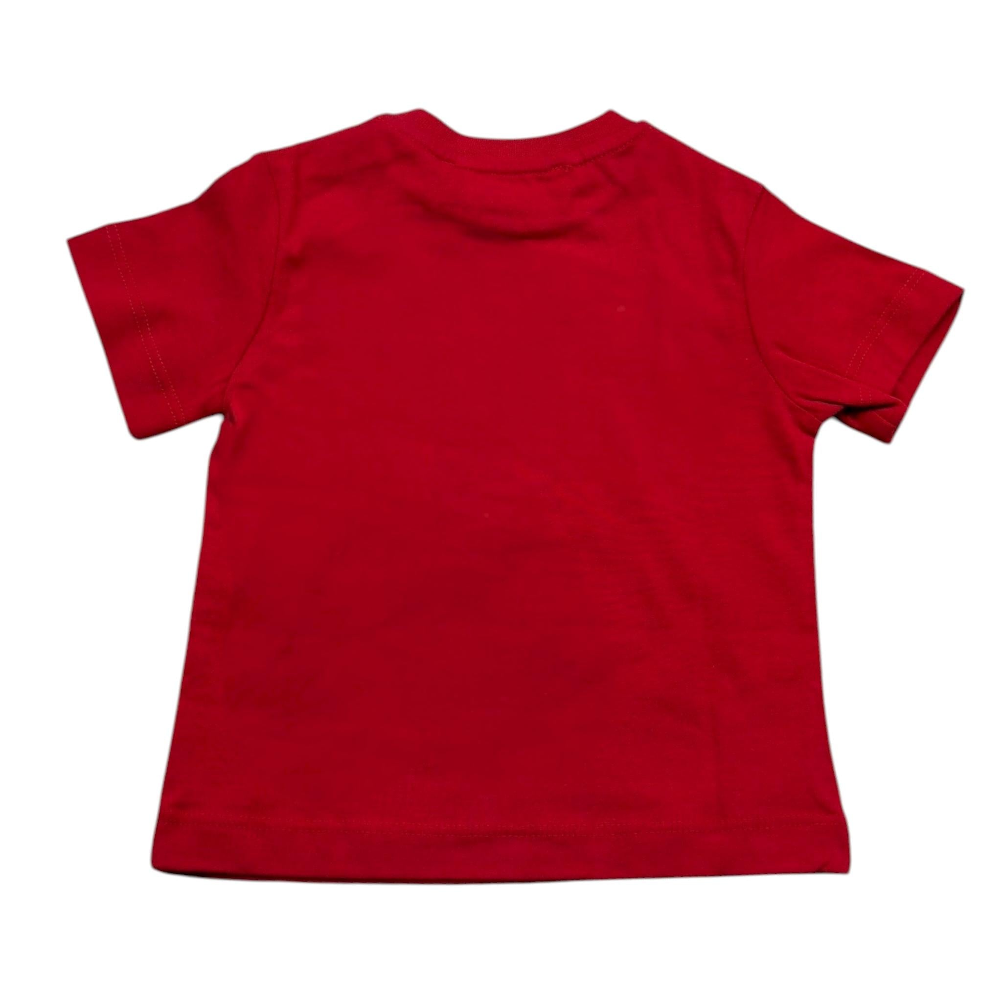 Cesare Paciotti T-Shirt Girocollo Tinta Unita con Stampa per Neonato TSP5165BXX ROSSO CESARE PACIOTTI 