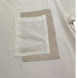 Liu Jo T-Shirt Girocollo Tinta Unita con Taschino per Bambino QA3096 BIANCO LIU JO 