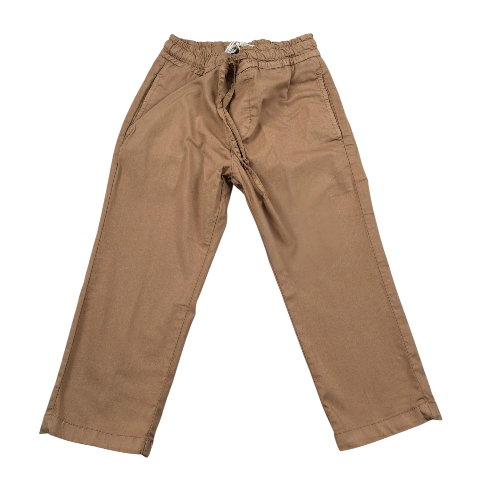 Manuel Ritz Pantalone Tinta Unita con Elastico In Vita per Neonato MR3004NX CAMMELLO MANUEL RITZ 