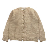 BABIDU cardigan tinta unita con bottoni in contrasto Beige per Neonata 60683 BEIGE BABIDU 