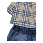 LALALU' completo 2 pezzi camicia-pantalone Blu per Neonato CTL03N BLU LALALU' 