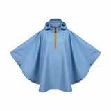 K-Way Mantella Tinta Unita con Zip E Cappuccio per Bambino K2148QW AZZURRO K-WAY 