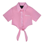 Marc Ellis Camicia Mezza Manica tinta unita Rosa per Neonata JMNSH01427N ROSA MARC ELLIS 
