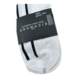 John Richmond Calzini Tinta Unita con Logo per Bambino RBP26117CZ BIANCO JOHN RICHMOND 