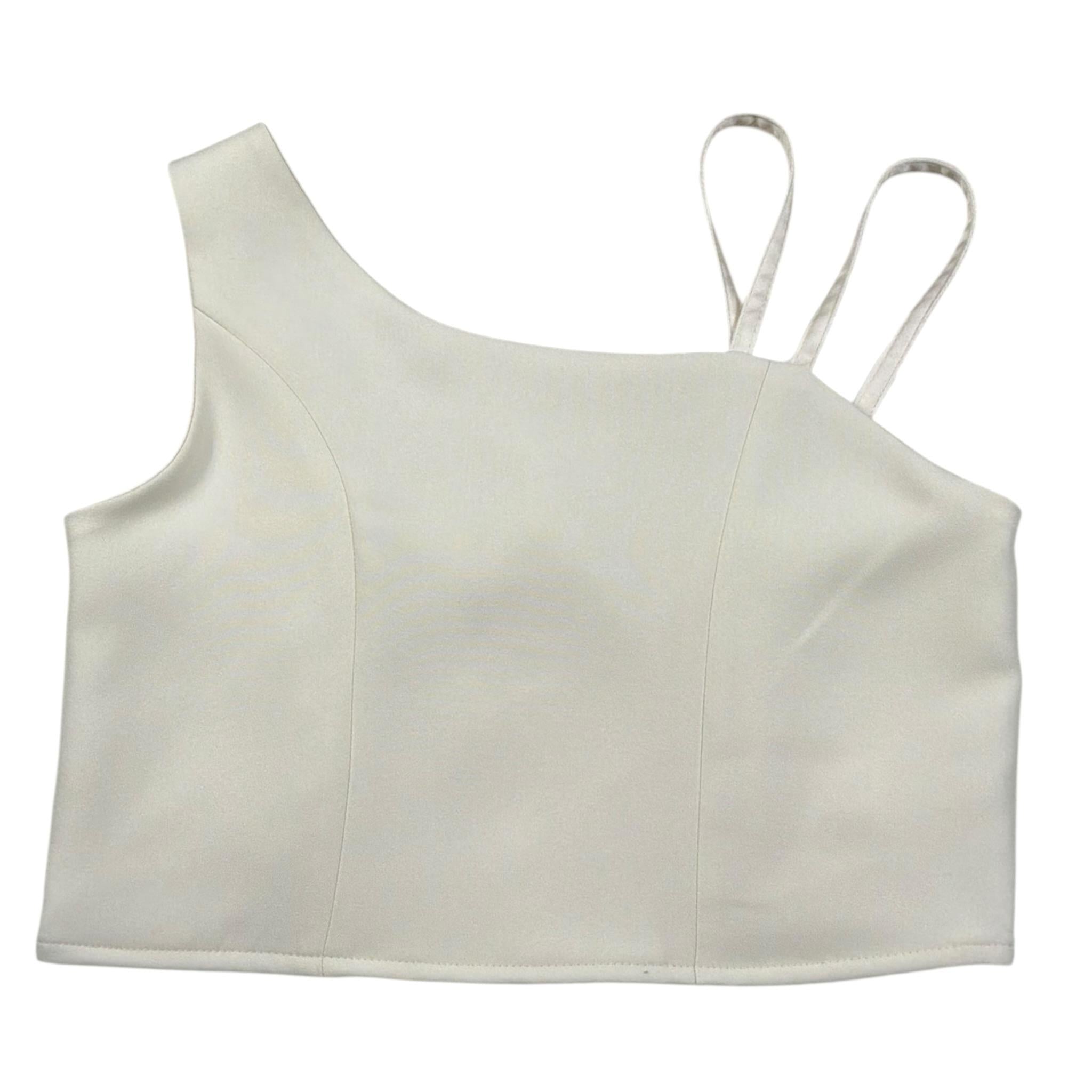 Meilisa Bai Top tinta unita con Bretelle Beige per Bambina FL6358 BEIGE MEILISA BAI 