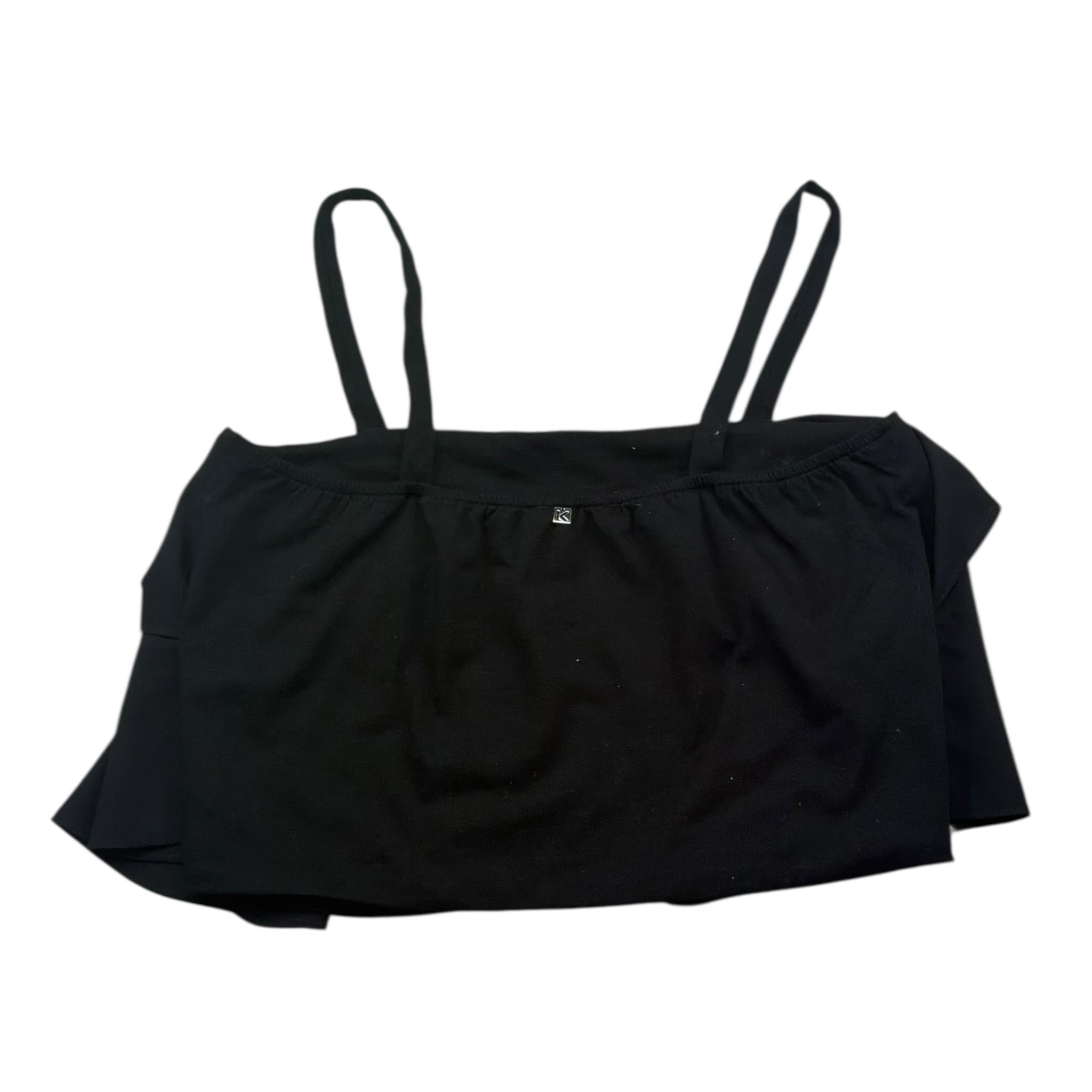 Kocca Top Bretelline Tinta Unita per Bambina SIMBAD NERO Kocca 