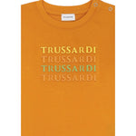 Trussardi T-Shirt tinta unita con Stampa Arancione per Neonato TIP25022TS ARANCIONE TRUSSARDI 