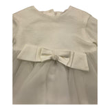 LALALU' abito manica lunga con gonna tulle Panna per Neonata VTL08N PANNA LALALU' 