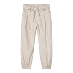 Mayoral Pantalone tinta unita con Elastico In Vita Beige per Bambina 3556X BEIGE MAYORAL 