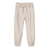 Mayoral Pantalone tinta unita con Elastico In Vita Beige per Bambina 3556X BEIGE MAYORAL 
