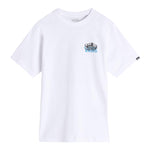 Vans T-Shirt Girocollo Tinta Unita con Stampa per Bambino VN000MKUWHT BIANCO VANS 
