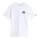Vans T-Shirt Girocollo Tinta Unita con Stampa per Bambino VN000MKUWHT BIANCO VANS 