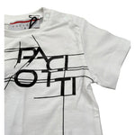 Cesare Paciotti T-Shirt Girocollo tinta unita con Stampa Bianco per Neonato TSP5165BNXXX BIANCO CESARE PACIOTTI 
