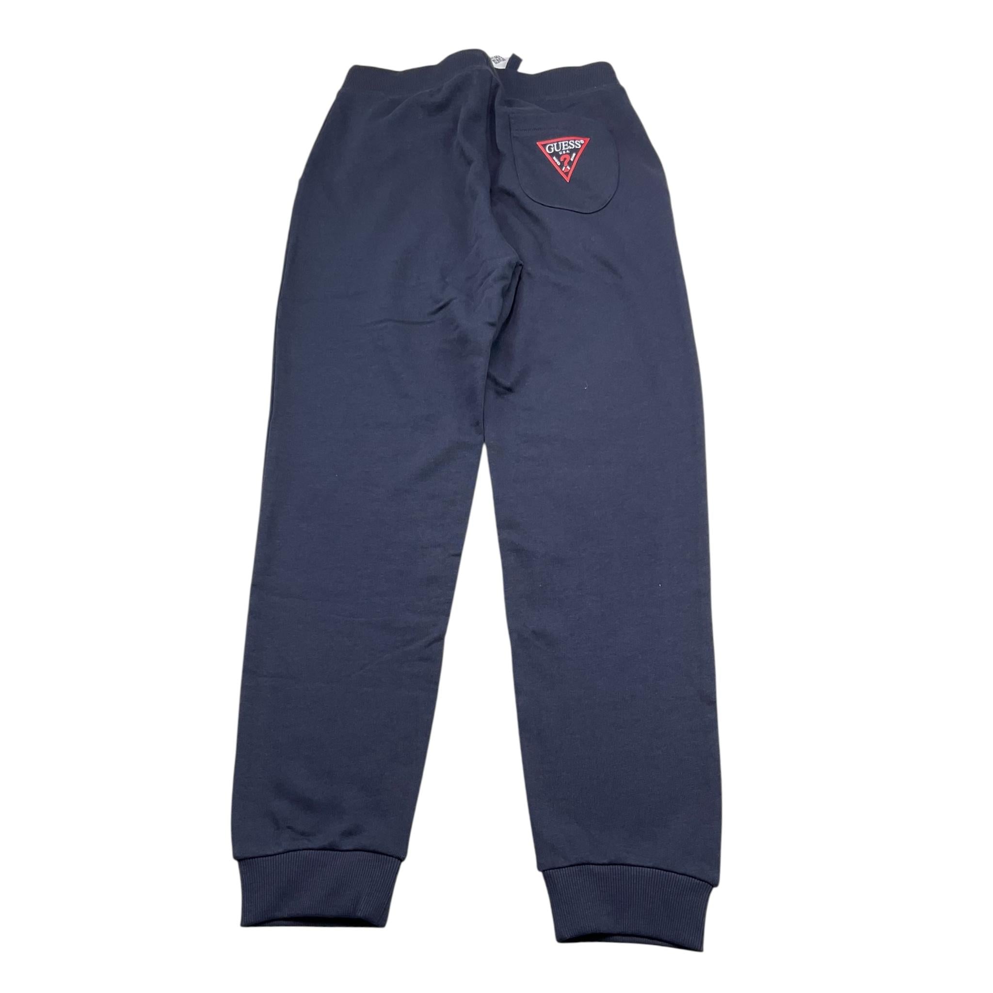 Guess Pantalone In Tuta Tinta Unita con Stampa per Bambino L93Q24 BLU GUESS 