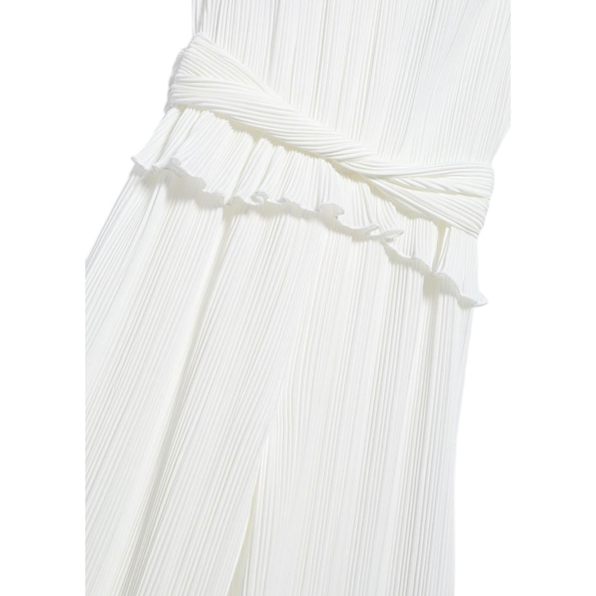 Abel & Lula Tuta Intera Tinta Unita Giromanica per Bambina 5221XX BIANCO ABEL & LULA 