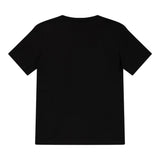 Calvin Klein T-Shirt Girocollo Tinta Unita con Logo per Bambino IU0IU00678X NERO CALVIN KLEIN 